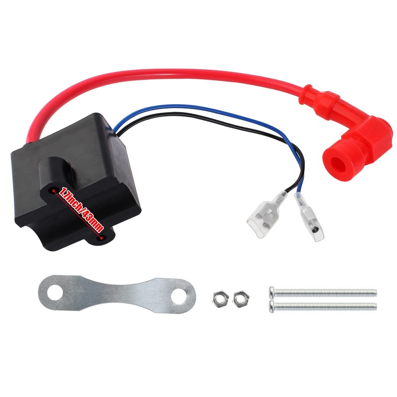 Yingshop High Performance CDI Ignition Coil with 2-Wire Magneto Coil