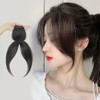 Upper hair parting volume piece partial wig SD-240539 (KYR-WEDEEA4) Black ONE / 윗머리 가르마 볼륨피스 부분 가발 SD-240539 (KYR-WEDEEA4) 검정ONE