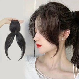 Upper hair parting volume piece partial wig SD-240539 (KYR-WEDEEA4) Black ONE / 윗머리 가르마 볼륨피스 부분 가발 SD-240539 (KYR-WEDEEA4) 검정ONE