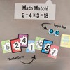 University Games, Scholastic Math Match Travel Dice Game, Mathematics Reinforcement