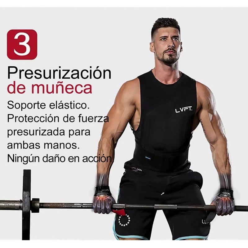 Baixi Straps Muñequera Gym Crossfit Pesas Lifting Fitness Cinta