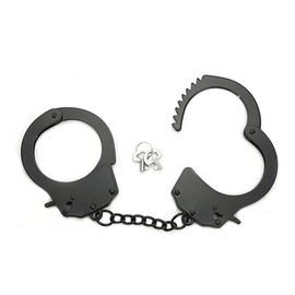 qufan Handcuffs Toy SM Police Cosplay Realistic For Children Adults Unisex Dress Size
