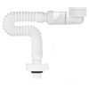 1 1/4 Inch Space-Saving Siphon - Odour-Proof Adjustable Siphon Sink