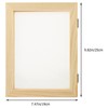 Lurrose Wooden Papermaking Screen and Deckle Wooden Paper Making Frame