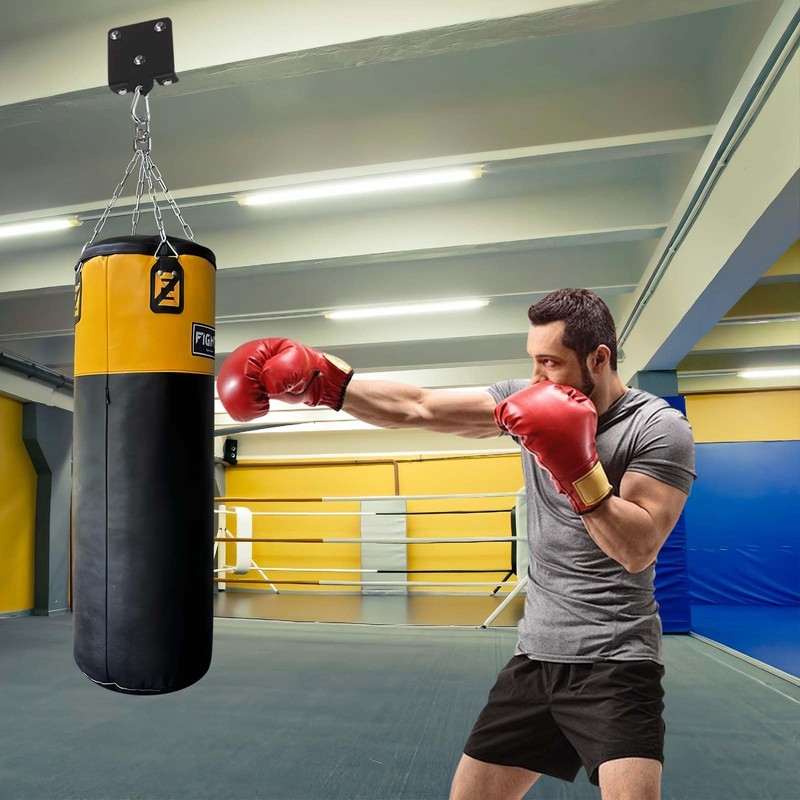 AUSTUFF Heavy Duty Punching Bag Hanger,Heavy Duty Bag Hanger Bracket,360°