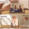 Awaydol 5x7 Wooden Photo Picture Frame 2 Pack,High Definition Shatter