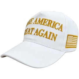 Medalboy Hat Cap Trump Hat Maga Hat Trump 2024 American Flag Adjustable Baseball Cap Men's Women's Black, white, Free size