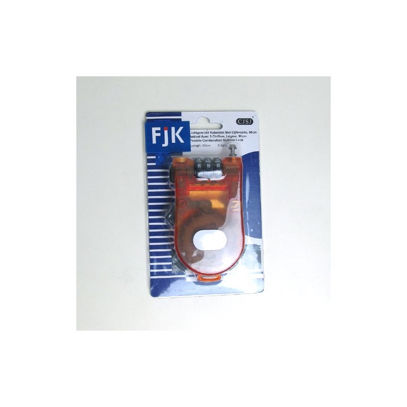 FJK ダイヤル式リールロック（色お任せ）