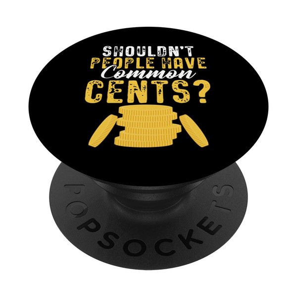 Coin Collector Design For Coin Specialist Numismatist PopSockets Adhesive PopGrip