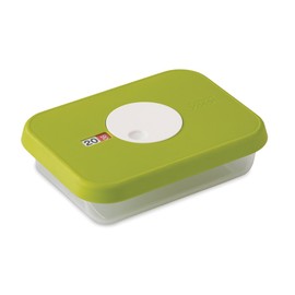 Joseph Joseph Dial Storage Container with Datable Lid, Green, 0.7 Litre