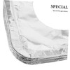 Operitacx 10Pcs Gas Stove Burner Liners Thickened Aluminum Foil Protectors