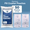Pill Crusher Pouches - 50 Pouches per Box - Crusher