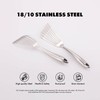 18/10 Stainless Steel Fish Spatula Set – 2 PCS All