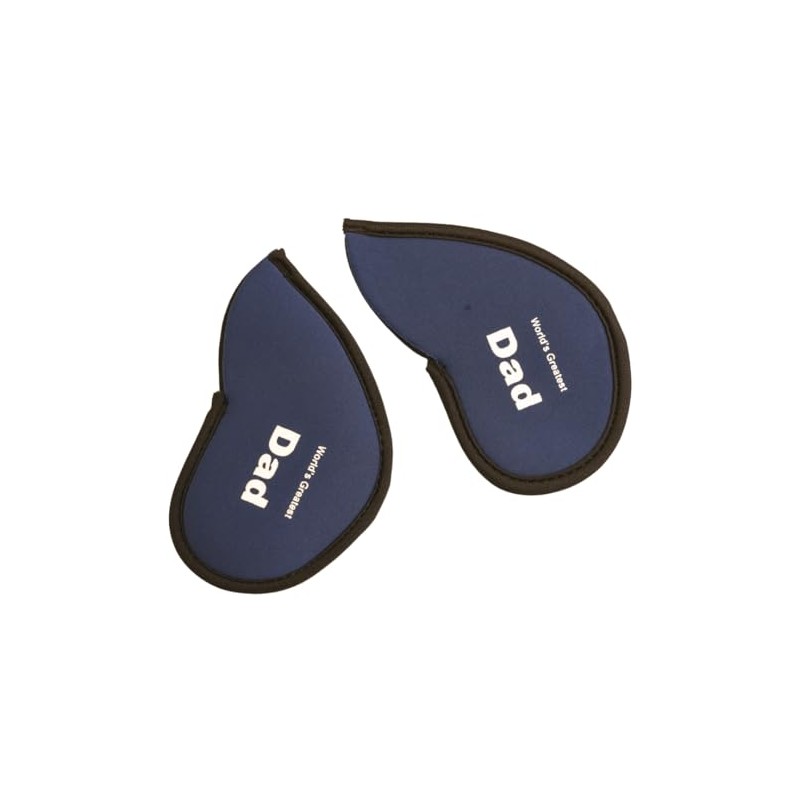 10Pcs Blue Golf Irons Head Covers Neoprene Golf Club. Navy