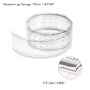 sourcing map Film Flexible Ruler 70 cm 0.1 mm Scale