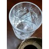 Crystal Granyoniy Tea Glass with Podstakannik, Hot/Cold Beverage Glass with