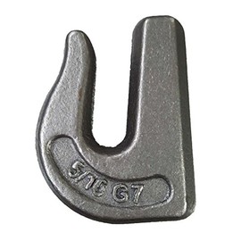 Best Metal Products (25) Weld ON Grab Chain Hooks 5/16" G70 WLL 4,700 Bucket Trailer Rigging 0900103-25