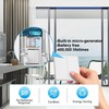 Black Kinetic Wireless Switch Kit, IP65 Waterproof Push Button Switch,