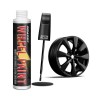 SMAPHY Matte Black Rim Touch Up Paint Wheel Scratch Repair