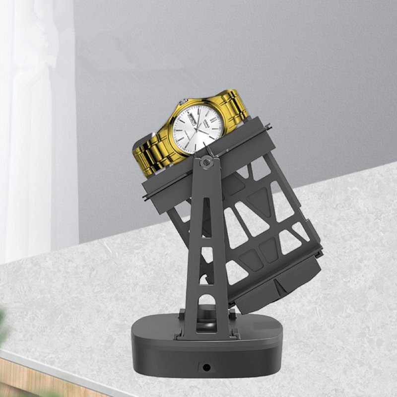 Dual watch winder for automatic watches, 2 turn mode setting
