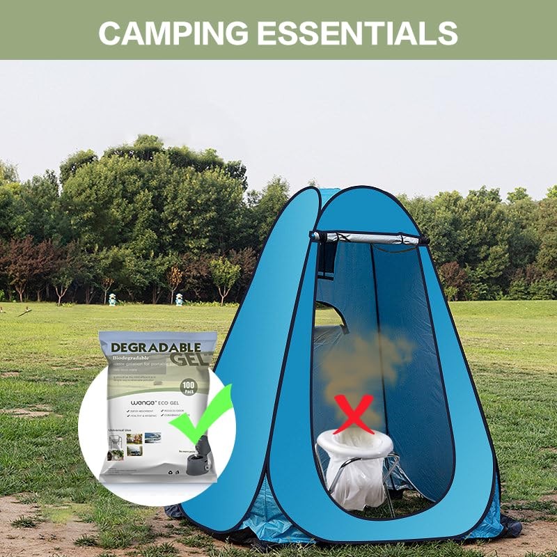 Wenge Poo Gel for Portable Toilet for Camping - 100
