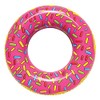 SportsStuff STRAWBERRY DONUT Floatable Tube for Pool, Lakes, River