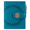 Tipmile Small Wallets Woman Leather Bifold RFID Blocking Card Holder