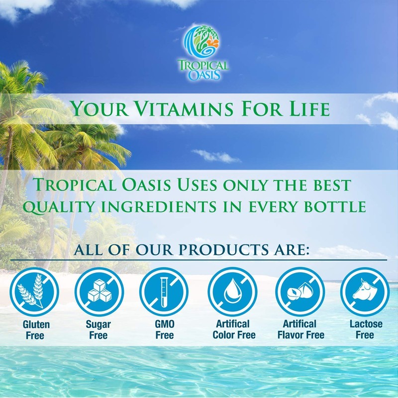 Tropical Oasis–Premium Liquid Glucosamine Chondroitin & MSM- Liquid Joint Support