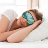 Anime Sky Print Sleep Eye Mask - Adjustable Design,Suitable for