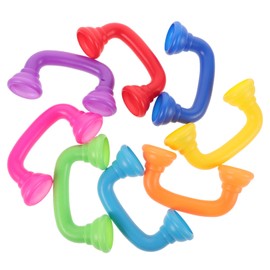 KOMBIUDA 8Pcs Plastic Whisper Phone for Portable Hearing Training for Color Recognition and for Boys