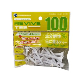 Revive Tee REVIVETEE Golf Short Tee 42mm Biodegradable Material