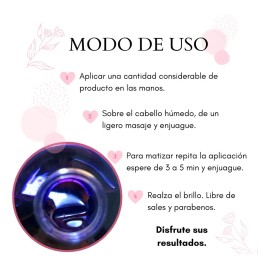 Shampoo Matizador Azul Violeta Platinado Brillo500g Eclipse