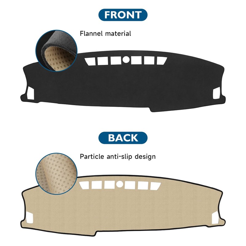 BlBLOZ Dash Cover Mat Compatible with 2024 2025 Kia Seltos