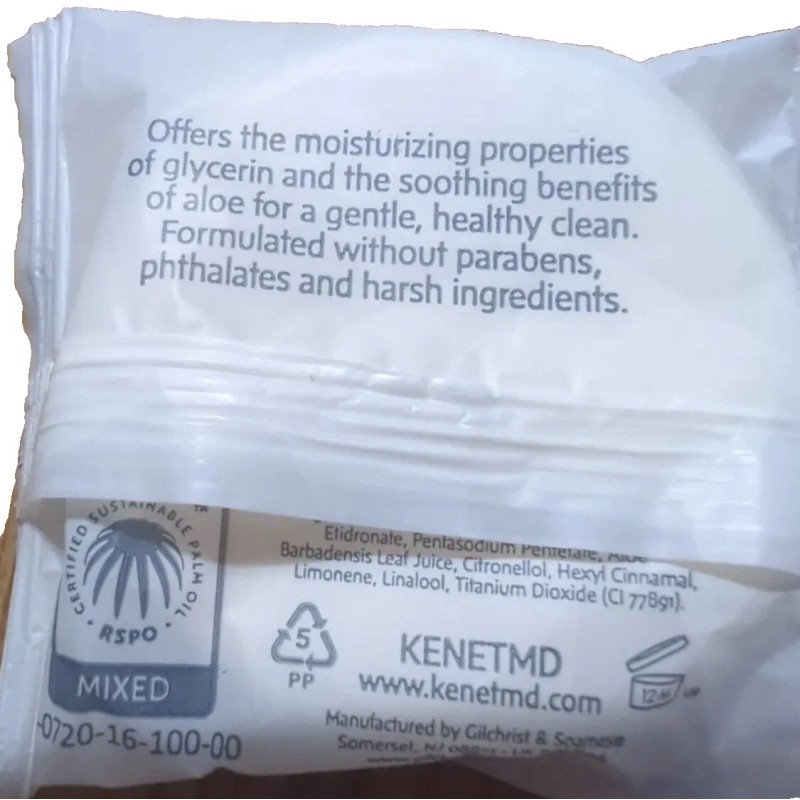 KenetMD 20 Bars KenetMD Skincare CLEANSING BAR SOAP Aloe Hotel