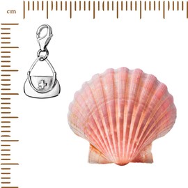 Quiges Charms Pendant 3D Medical Bag Silver-Plated Women's Jewellery for Charm Bracelet, Sterling Silver