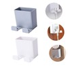 KOMBIUDA 2pcs Non Punching Multi Use Wall Storage Boxes for