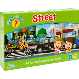 Little Wigwam What's In Your Street? Memory Card Game