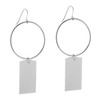 Liebeskind Berlin Drop Earrings, Stainless Steel, silver