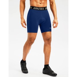Pantalones cortos acolchados 4D para hombre, para ciclismo, ciclismo, ciclismo, ciclismo, bicicleta, bolsillos laterales
