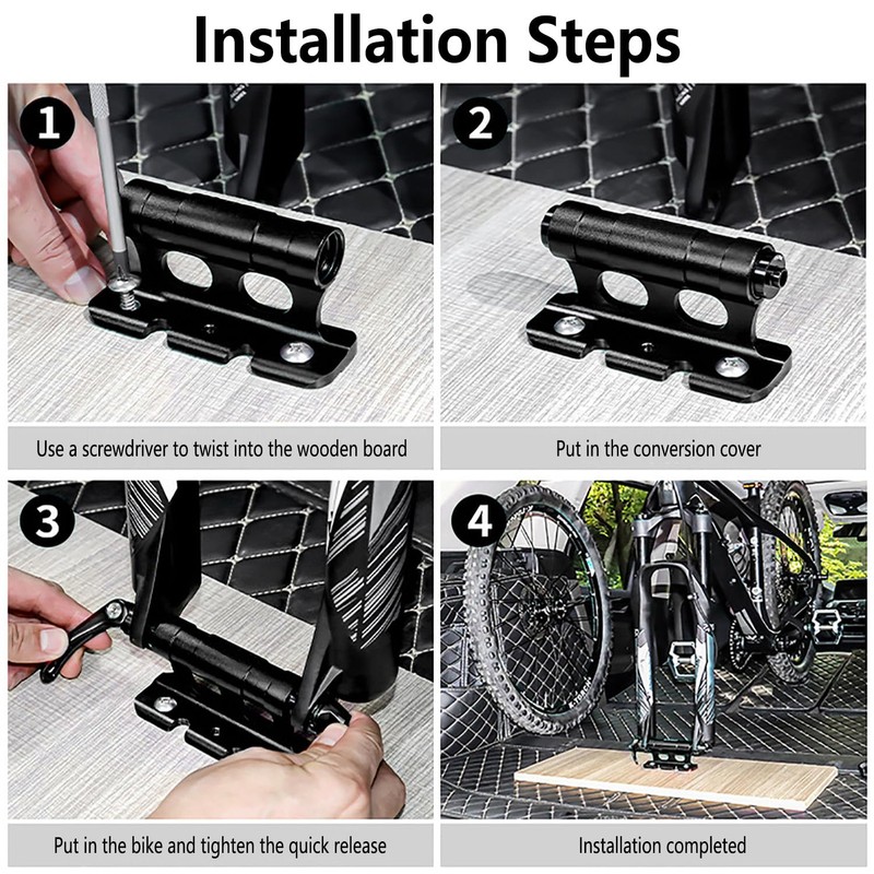 Bicycle Fork Holder, Bicycle Mount Car, Bicycle Front Fork, Car