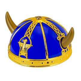 WIDMANN MILANO PARTY FASHION - Wikinger Helm für Kinder, aus Hartplastik, Kopfbedeckung, Accessoire, Karneval