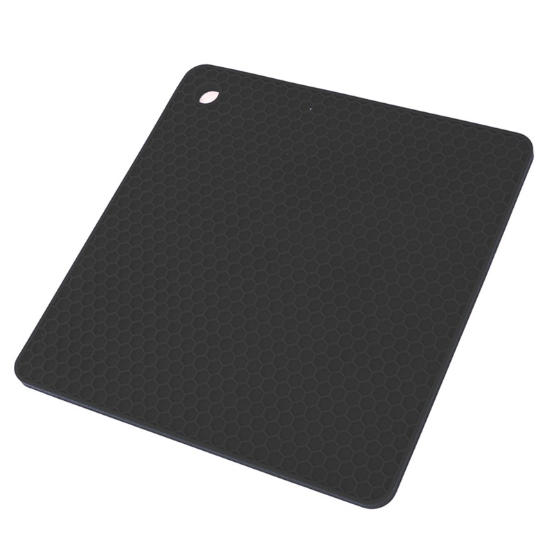 5pcs Silicone Pot Holders Mat Heat Resistant Anti Slip Square
