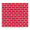 Pacon Fadeless Designs Bulletin Board Paper, Brick, 48" X 50
