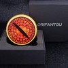ORIFANTOU Spinner DND Dice Set Metal Gaze Eye Dice Set