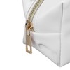 3Pcs Women Cosmetic Bag Marble Print Makeup Case Storage Handbag