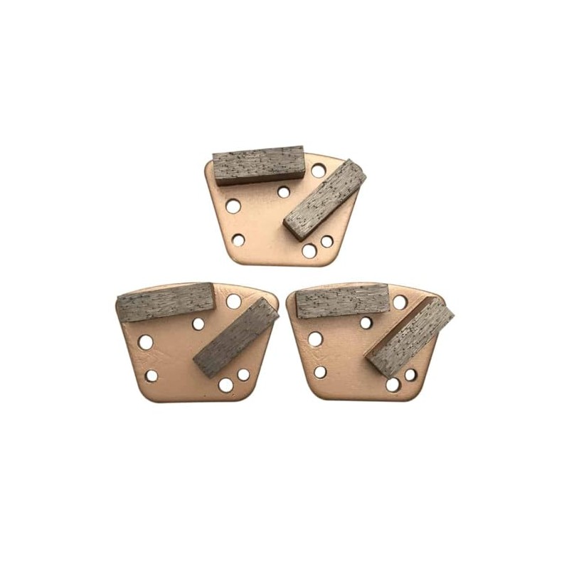 Bolt on Diamond Floor Grinding Discs, Wet or Dry, Set