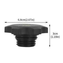 Engine Oil Filler Cap for Dodge Ram Jeep Chrysler, 1997-2003 Ram 1500 2500 3500, Wrangler, Cherokee, Caravan, Dakota, Durango, Intrepid, Neon, Stratus, Concorde, PT Cruiser, 53010654AA 04648831AA