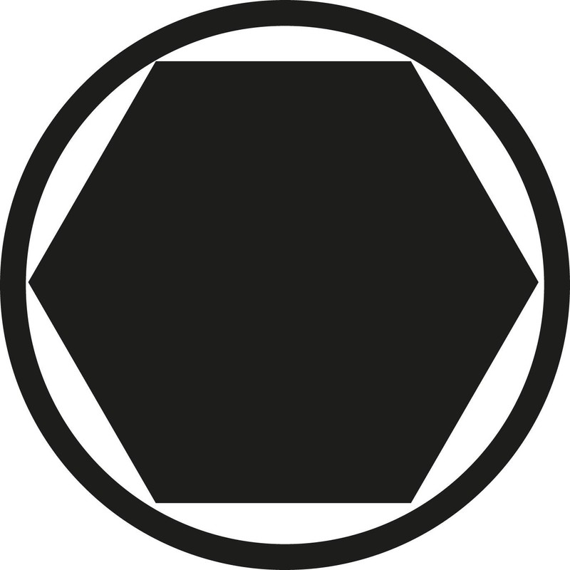 Insulated Slim Vario, Replaceable Bit, Hexagonal, Opposite Side 0.12 inches