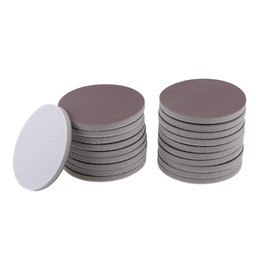 BOXONLY 3-Inch Wet/Dry Sanding disc Hook and Loop Sanding Pad Sanding Sponge Premium Option for Metal, Wood, Composites and Fine Finishing 2000 Grit 20 Pcs