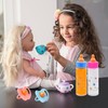 Jgalnim 15 PCS Baby Doll Accessories Magic Bottle Set,Pretend Play